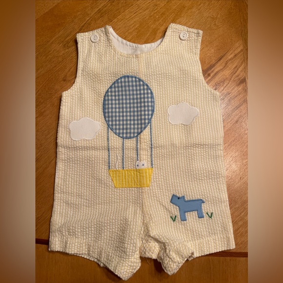 Funtasia Baby / Toddler Boys Gray Check Longall - Farm Animals main image 1